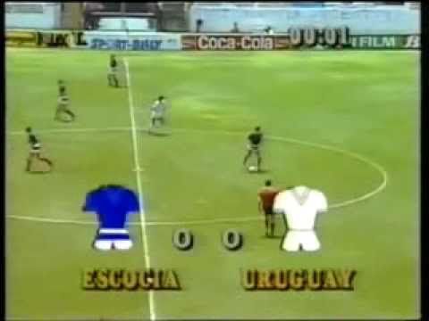 EXPULSIÓN BATISTA MEXICO 1986 URUGUAY ESCOCIA SCOTLAND 86 MUNDIAL WORLD CUP SENT OFF