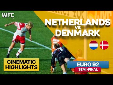 Netherlands 2-2 Denmark (4-5) | EURO 1992 Semi-Final | Highlights & Best Moments