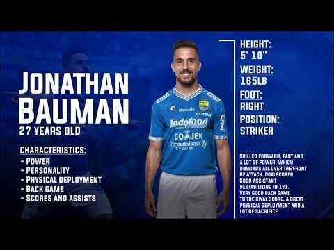 Jonathan Bauman 2018 - Persib Bandung