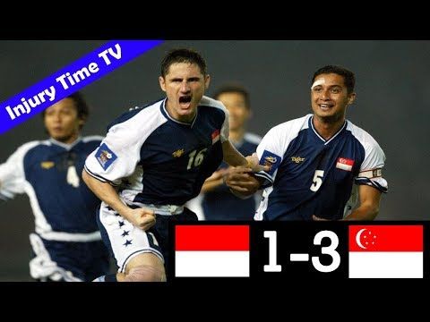 Indonesia 1-3 Singapore | Final 1st Leg Tiger Cup 2004 | All Goals & Highlights