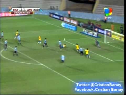 Brasil vs Argentina (2-1) Amistoso Internacional 2012 All Goals & Full Highlights (19/9/2012)