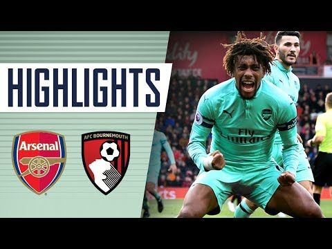 GOALS & HIGHLIGHTS | Arsenal 2-1 Bournemouth | Premier League