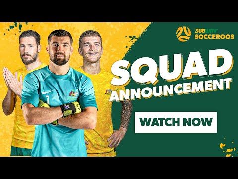 Press Conference: Graham Arnold's Squad selection v Argentina | Subway Socceroos