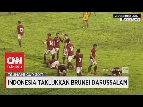 Timnas Indonesia Taklukkan Brunei Darussalam 4-0 - Tsunami Cup 2017