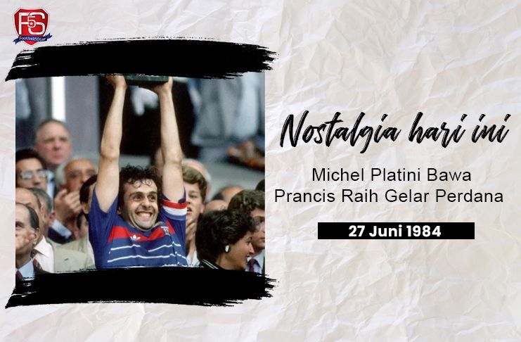 Nostalgia Hari Ini: Michel Platini Bawa Prancis Raih Gelar Perdana