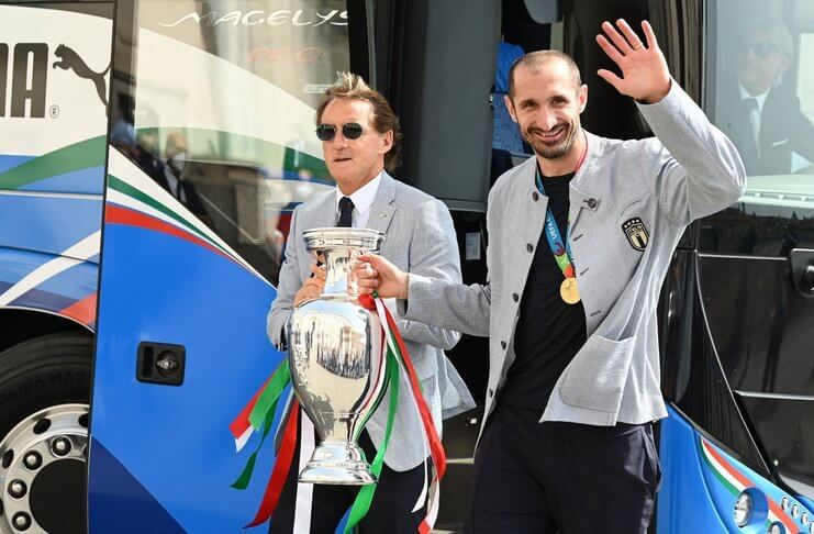 Giorgio Chiellini Dedikasikan Gelar Juara Euro 2020 untuk Davide Astori
