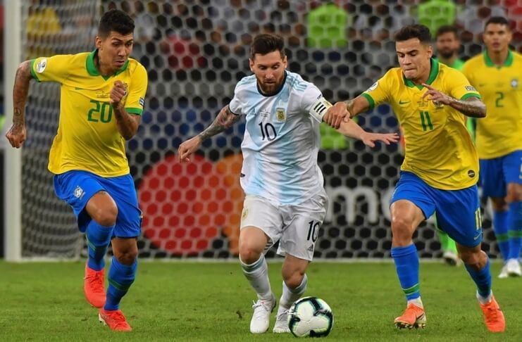 Sejarah panjang pertemuan Argentina vs Brasil sejak 1914 diwarnai berbagai fakta menarik.