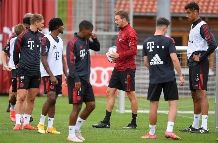 Sejumlah talenta muda Bayern Munich mengikuti latihan perdana Julian Nagelsmann.