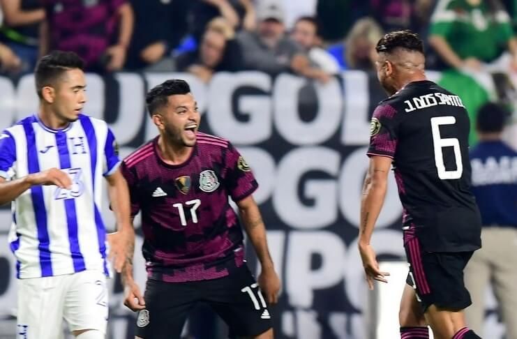 Timnas Meksiko menggulung Honduras 3-0 pada perempat final Piala Emas 2021.
