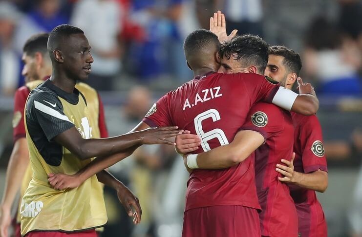 Timnas Qatar terhindari dari timnas Meksiko pada perempat final Piala Emas 2021.