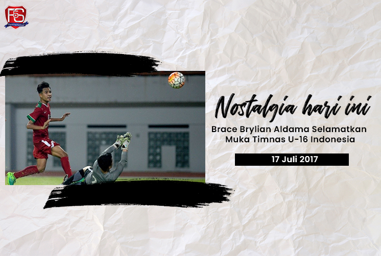 Nostalgia Hari Ini: Brace Brylian Aldama Selamatkan Muka Timnas U-16 Indonesia