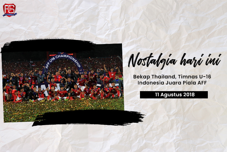 Nostalgia Hari Ini: Bekap Thailand, Timnas U-16 Indonesia Juara Piala AFF