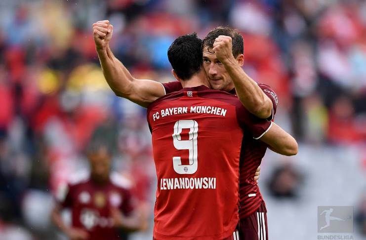 Bayern Munich vs Hertha Berlin Lewandowski Hat-trick, Die Roten Pesta Lima Gol