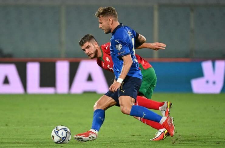 Italia vs Bulgaria, Ciro Immobile - Twitter @Azzurri