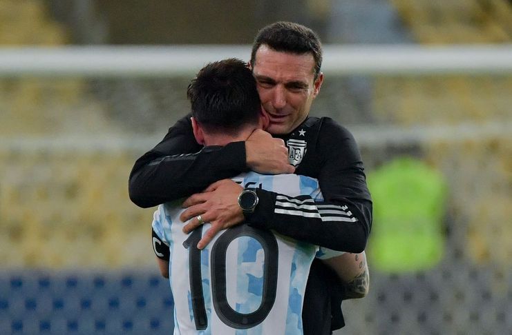 Lionel Messi Lionel Scaloni Prothom Alo