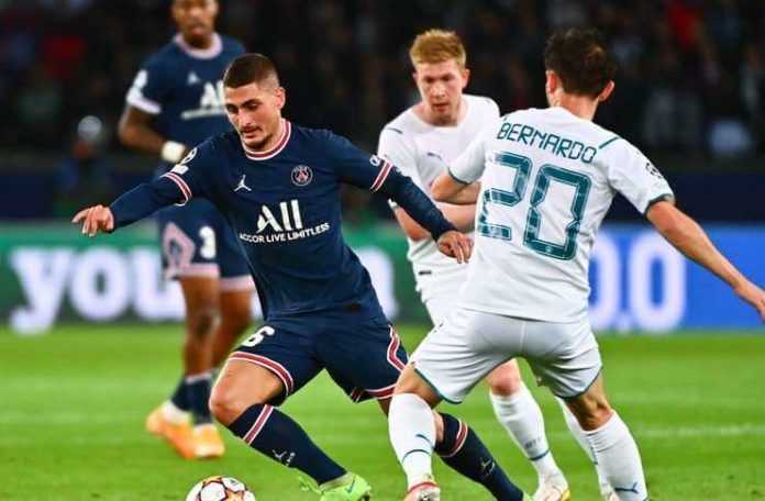 Pep Guardiola Marco Verratti Pemain Luar Biasa (RMC Sports)