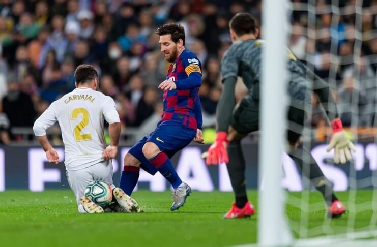 Lionel Messi gagal mencetak gol atau assist pada 7 edisi terakhir El Clasico.