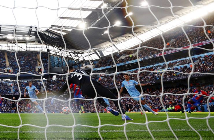 Manchester City vs Crystal Palace Wilfried Zaha - Twitter @premierleague
