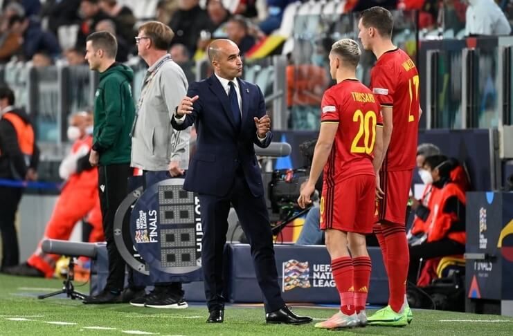 Roberto Martinez menilai timnas Belgia sudah pikirkan final pada babak kedua lawan Prancis.