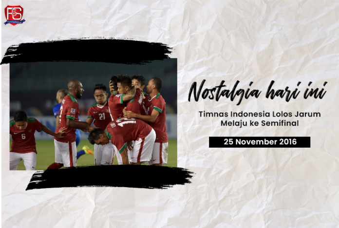 Nostalgia Hari Ini: Timnas Indonesia Lolos Lubang Jarum, Melaju ke Semifinal