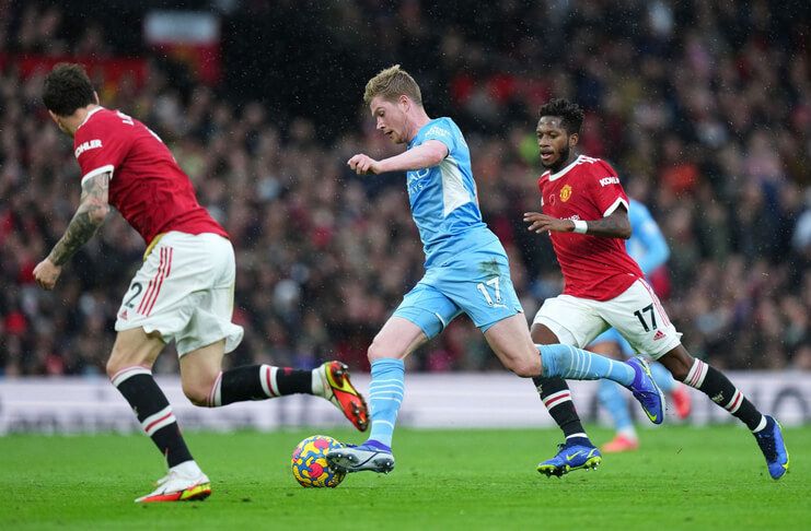 Manchester United vs Manchester City The Cityzens Menang Mudah -Kevin De Bruyne (@iF2is)