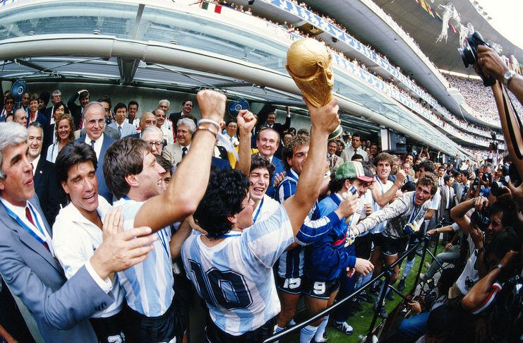 Timnas Argentina pernah 2 kali menjuarai Piala Dunia.
