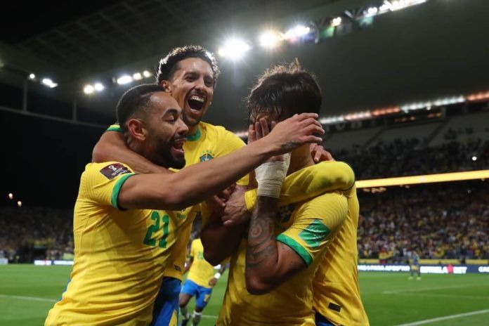 Timnas Brasil memastikan lolos ke Piala Dunia 2022 setelah menang 1-0 atas Kolombia.