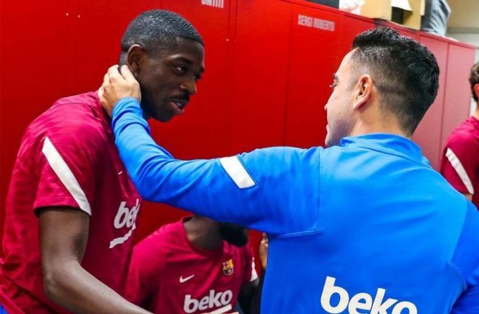 Xavi Hernandez - Barcelona - Ousmane Dembele - @intchampionscup