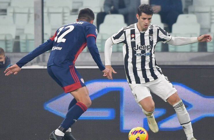 Juventus vs Cagliari I Bianconeri Dekati 4 Besar - Alvaro Morata (@juventusfcen)