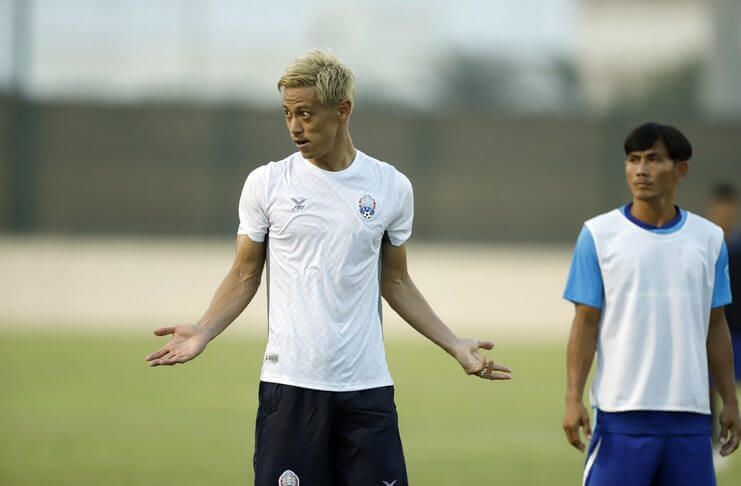 Kiprah Keisuke Honda sebagai pelatih Kamboja kembali dinanti pada Piala AFF 2020.