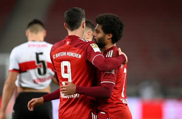 Serge Gnabry - Julian Nagelsmann - Bayern Munich - bundesliga. com 2