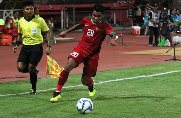 Asnawi Mangkualam tinas Indonesia debut - Bola.com-Aditya Wany