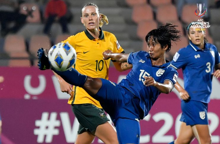 Piala Asia Putri 2022, Australia vs Thailand - Twitter @afcasiancup