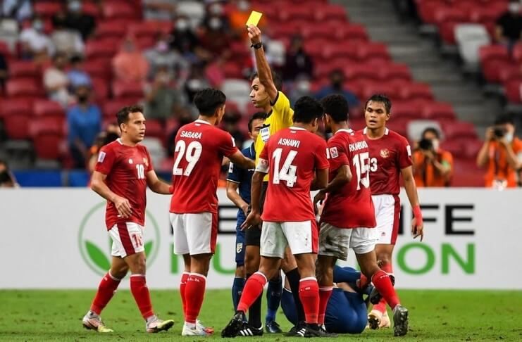 Timnas Indonesia dinilai tidak pantas dinobatkan sebagai tim fair play di Piala AFF 2020.