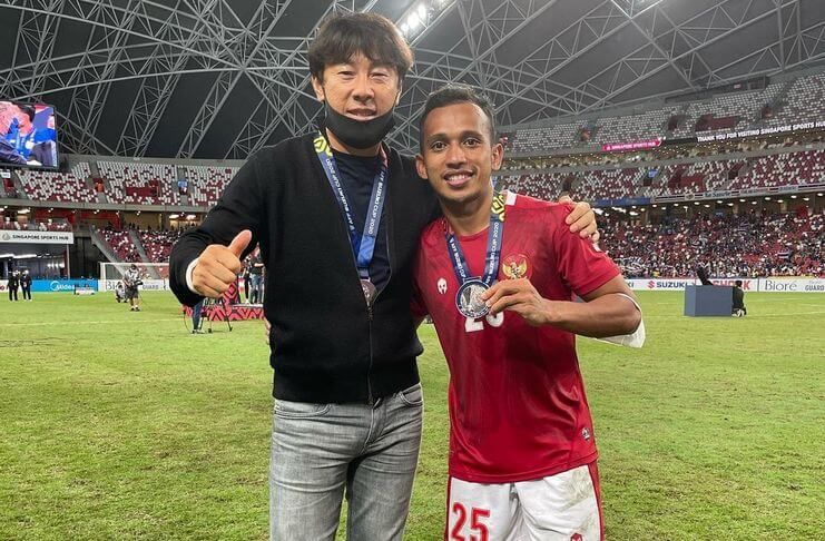 Witan Sulaeman Perjalanan Masih Panjang - Irfan Jaya - Shin Tae-yong (Instagram Irfan Jaya) Ketum PSSI: Saya Percayakan Pemain Muda Ini kepada Shin Tae-yong