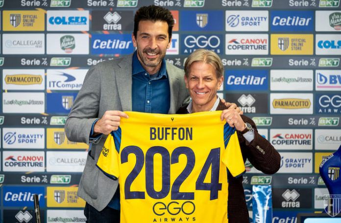 Belum Habis, Gianluigi Buffon Resmi Perpanjang Kontrak dengan Parma (@ParmaCalcio_EN)