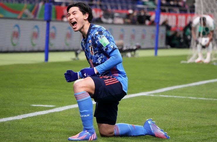 Kalahkan Suriah, Korea Selatan Lolos ke Piala Dunia 2022 - Takumi Minamino - Timnas Jepang (@LivEchoLFC)