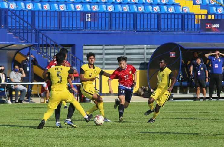 Para pemain timnas U-23 Malaysia diakui Brad Maloney kalah pengalaman dari Laos.