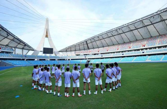 Timnas U-23 Kamboja masih menyeleksi pemain jelang Piala AFF U-23 2022.