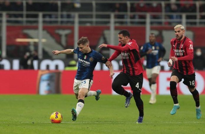 AC Milan vs Inter Skor Kacamata di Leg Pertama (@inter_en)