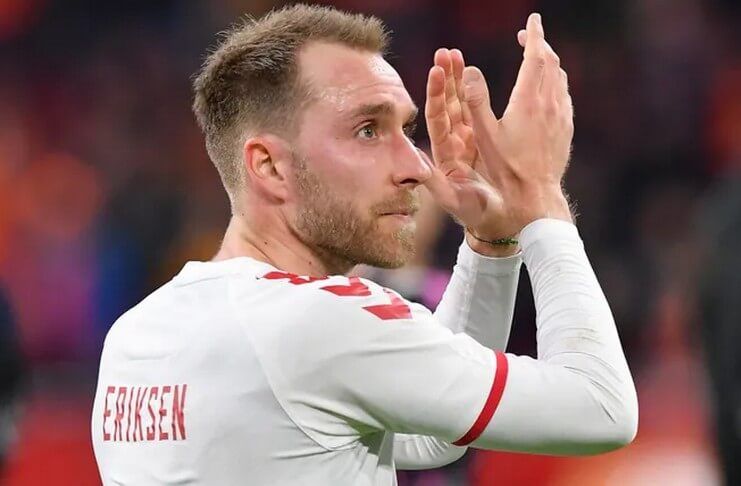 Comeback Bersama Denmark, Christian Eriksen Hanya Butuh Dua Menit untuk Cetak Gol (goal)