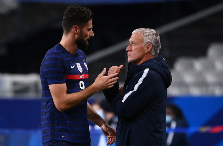 Olivier Giroud - Didier Deschamps - Timnas Prancis - Lookcharms