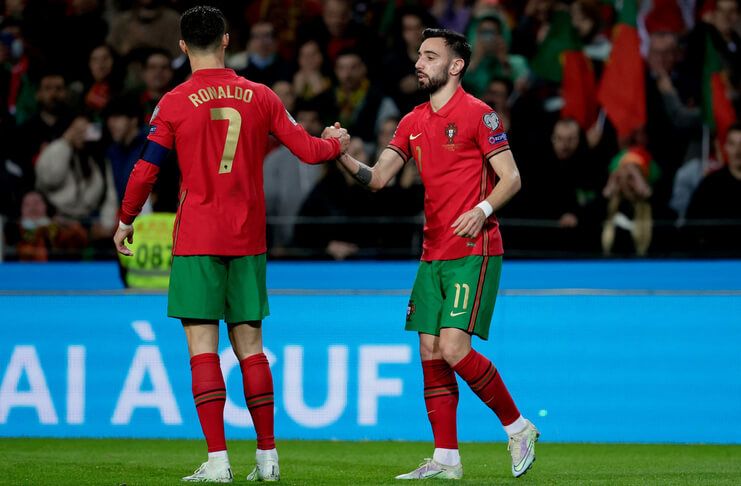 Portugal vs Makedonia Utara Ditentukan Oleh Bruno Fernandes - Cristiano Ronaldo (@iF2is)