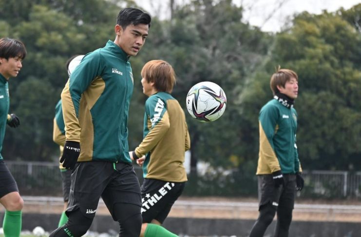 Pratama Arhan latihan perdana Tokyo Verdy 2 - Instagram @tokyo_verdy