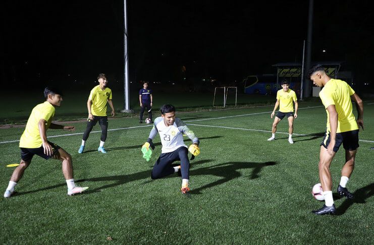 Brad Maloney tetap menggenjot 5 pemain yang gabung pemusatan latihan timnas U-23 Malaysia.