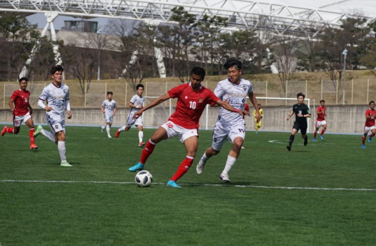 Timnas U-19 Indonesia vs Gimcheon Sangmu FC 1 - PSSI