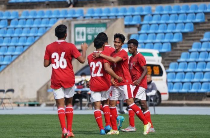 Timnas U-19 Indonesia vs Gimcheon Sangmu FC - PSSI