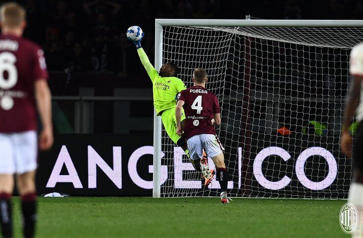 Torino vs AC Milan Lini Serang Kembali Mandul, I Rossoneri Imbang Lagi - Mike Maignan (@acmilan)