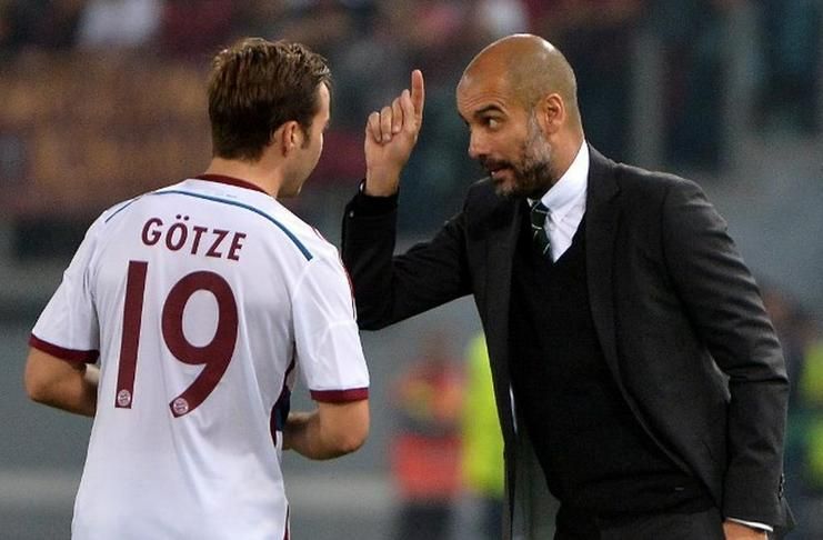 mario goetze-pep guardiola