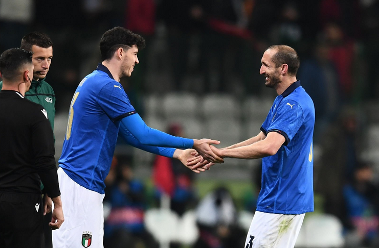 Alessandro Bastoni - Giorgio Chiellini - Inter Milan - Getty Images